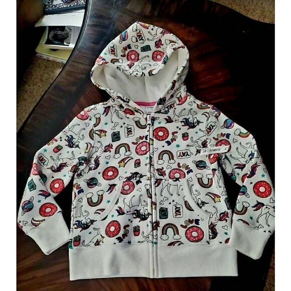NWT SPOTTED ZEBRA UNICORN JACKET - Picture 1 of 5